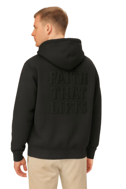 Everlift Oversized Heavyweight Hoodie Black