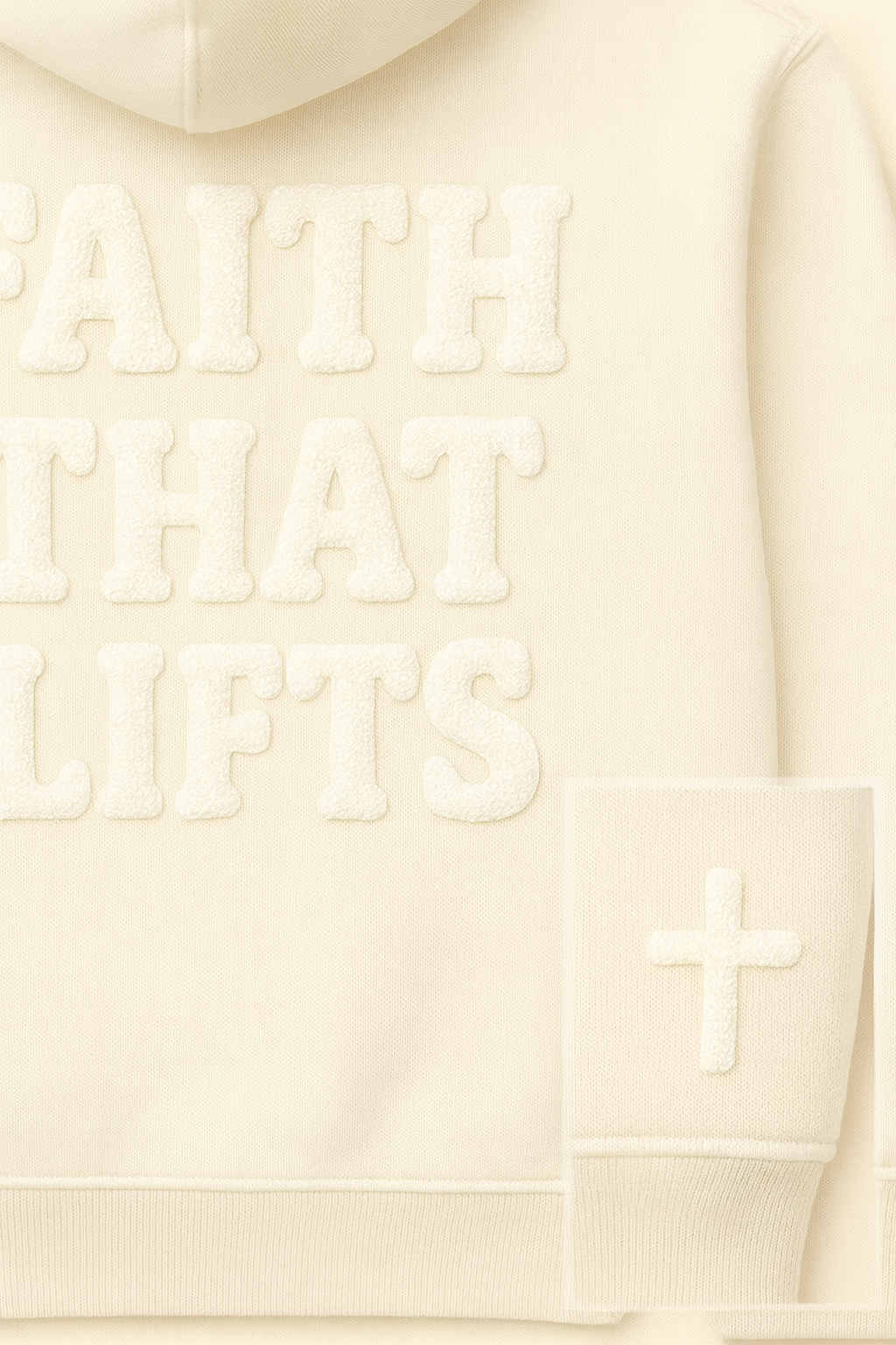 Everlift Oversized Heavyweight Hoodie White